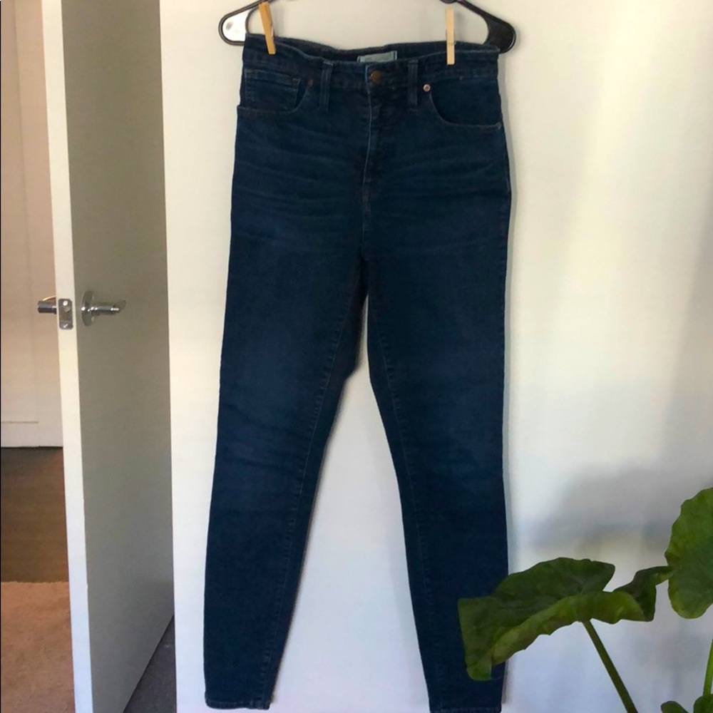 Madewell Curvy High-Rise Skinny. 29 Tall.